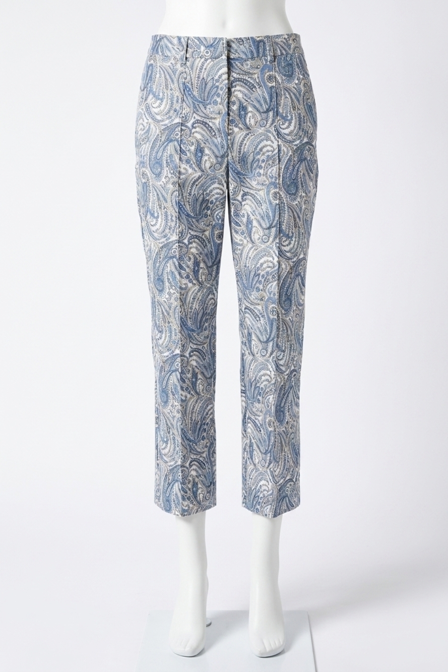 NEW DREW angelica paisley pant in bluebird